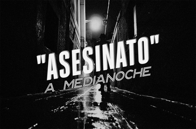 Cortometraje "Asesinato a medianoche"