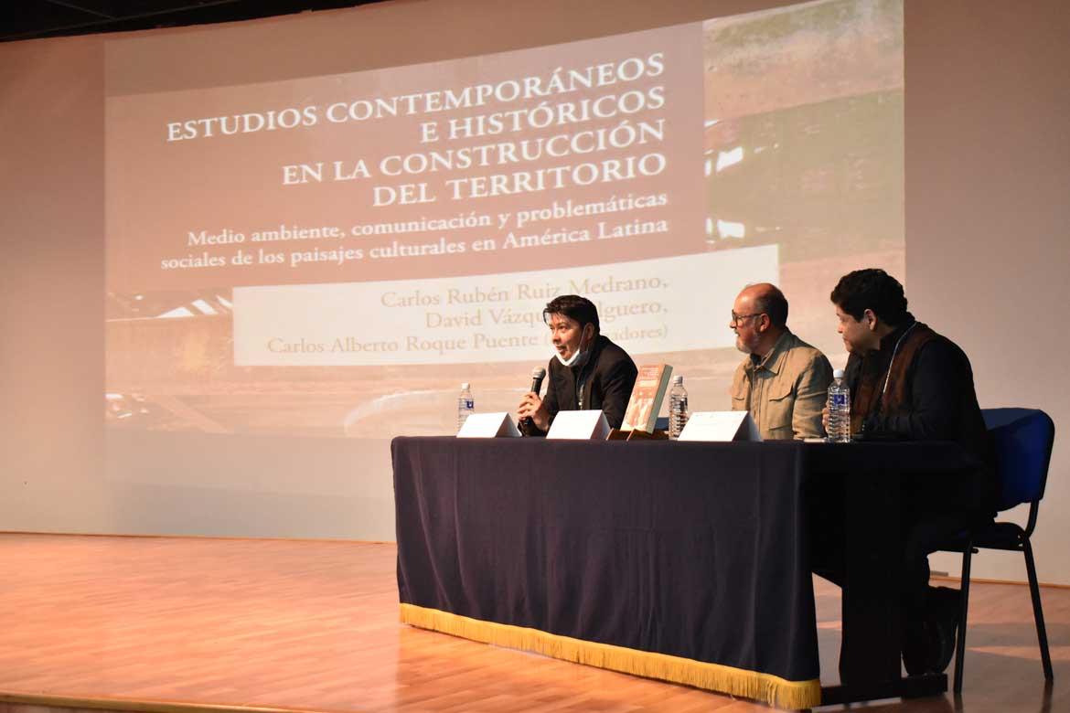 Presentación del libro Estudios contemporáneos e históricos en la construcción del territorio