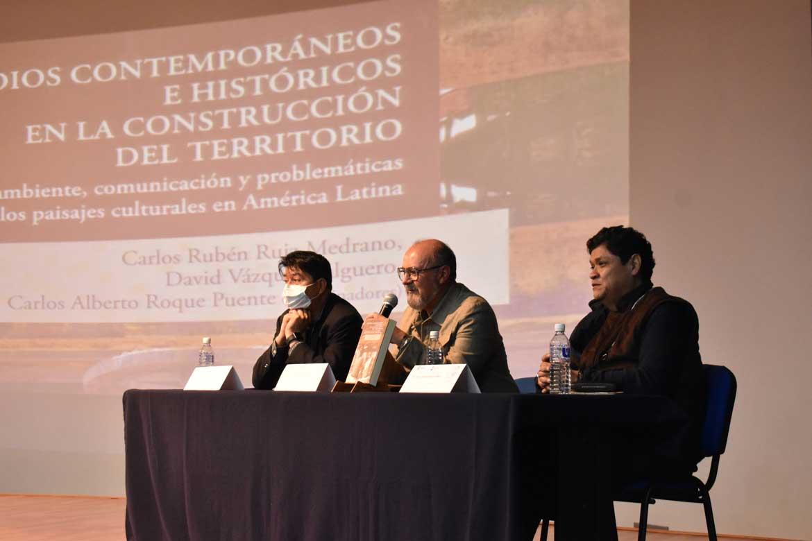 Presentación del libro Estudios contemporáneos e históricos en la construcción del territorio