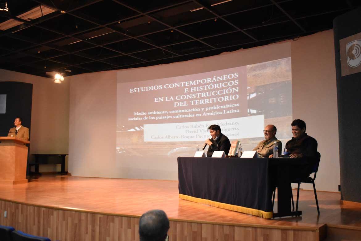 Presentación del libro Estudios contemporáneos e históricos en la construcción del territorio